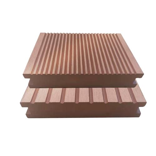 木塑厂家供应145x30塑木实心地板木栈道 塑木空心地板 木塑地板